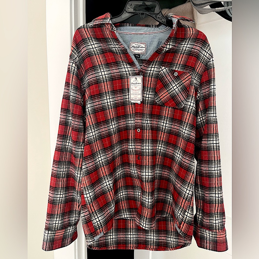 Flag Anthem - Men’s Flannel | Size Large | TAG STILL ON